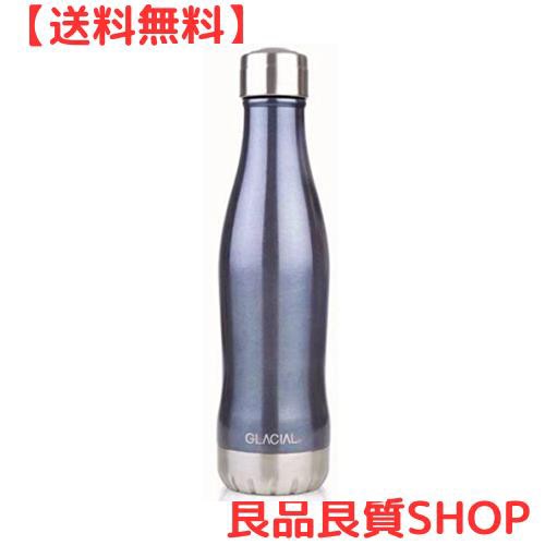 GLACIAL 水筒 ステンレスボトル 真空断熱 マグボトル 保温 保冷 炭酸水 グレーシャル 400ml ブルーメタリックの通販はau PAY  マーケット - 良品良質SHOP au PAY マーケット店 | au PAY マーケット－通販サイト