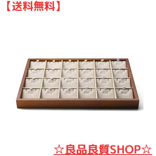 Oirlv ジュエリートレイ アクセサリートレイ 木製 ネックレス ブレスレット ピアス 指輪展示用 小物置き 高級 おしゃれ P05401 (F:ネッの通販は