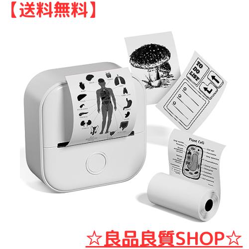スマホ対応 プリンター Memoqueen T02 サーマルプリンター ミニ モバイル メモプリンター Bluetooth ノートプリンター フォトプリンター の通販は 6,355円