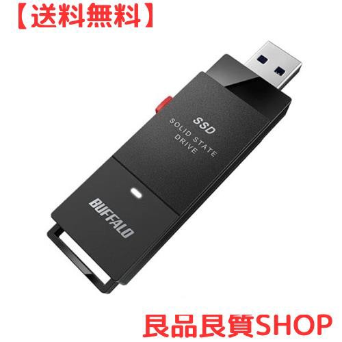 バッファロー SSD-PUT1.0U3-BKC [USB3.2 ポータブルSSD 1.0TB スティック型]の通販は