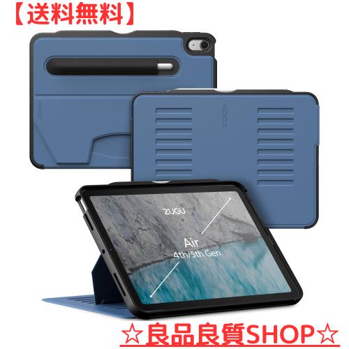 ZUGU iPad Air5 2022 / Air4 2020 ケース 10.9インチ 第5世代 / 第4世代 極薄 落下衝撃保護 8段階スタンド機能 ペンホルダー ワイヤレスの通販は