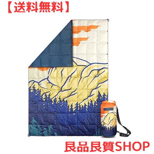 4Monster ダウン ブランケット マルチブランケット 防寒 アウトドア キャンプ 旅行 軽量 防水 防風 コンパクト ひざ掛け 肩掛け 掛け布団の通販は 9,055円