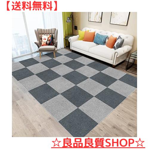 ジョイントマット 大判 カーペット フローリング 【30*30cm 30枚（約1.7畳）】JAYFAN タイルカーペット ずれない タイルマット 床暖房対の通販は 5,231円