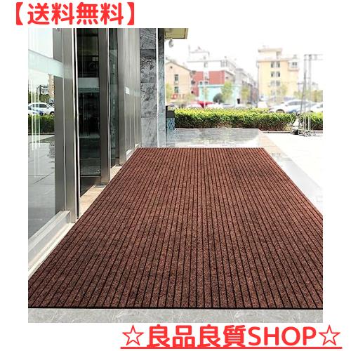 [Bcrio] 玄関マット 業務用 家庭用 屋外 室内 滑り止め 速乾 吸水 泥落とし 洗える エントランスマット 耐磨耗性 玄関 オフィス お店（コの通販は