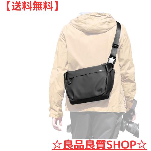 Ulanzi カメラバッグ ショルダーバッグ スリングバッグ 仕切り調整可 サイドハンドル 撥水加工 収納用 カメラケース 一眼レフカメラなどの通販は