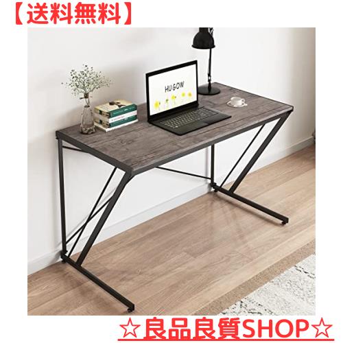 【HUGOW】パソコンデスク ゲーミングテーブル シンプルワークデスク PCデスク テレワーク 折りたたみ 組立簡単 Z字フレーム 耐荷重135KG の通販は 12,415円
