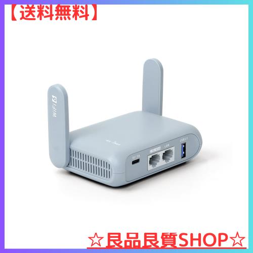 GL.iNet WiFi6 ルーター VPN 無線LAN トラベルIPv6対応 2.5Gbps WANポート ギガビットAX3000 574 Mbps+ 2402 Mbps WPA3 AdGuard Home VPNの通販はその他パソコン・PC周辺機器