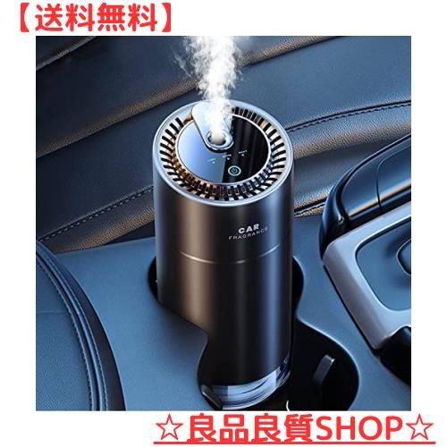 CEENIU 車 アロマディフューザー 超音波霧化【静音 自動ON/OFF 内蔵バッテリー】グレープフルーツの香り フランス産天然香料 F26 車 消臭の通販は 9,296円