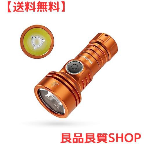 Wurkkos TS11 懐中電灯 LED USB充電式 フラッシュライト 強力 2000ルーメン SFT40 TIRレンズ 照射距離616メートル TypeC型ハンディライトの通販は 6,711円