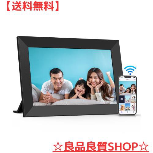 FANGOR デジタルフォトフレーム Wi-Fi 10.1インチ 1280*800解像度 32GB内蔵 SDカード拡張可 写真/動画/天気予報 スライドショー 誕生日