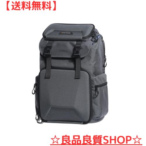 K＆F Concept カメラバッグ カメラリュック リュックサック 25L 大容量 2気室 おしゃれ レインカバー付き EVA材質防水耐衝撃 16インチPC収の通販は 9,514円