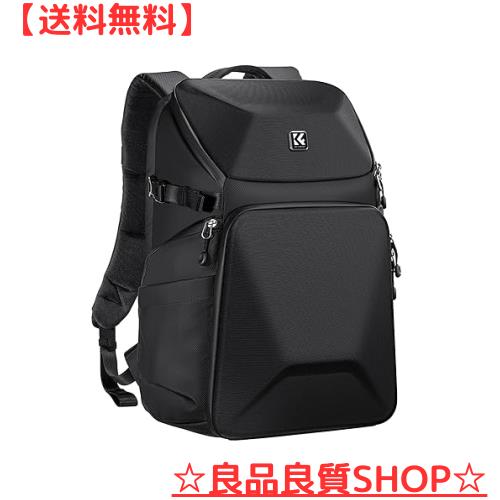 [K＆F Concept] カメラバッグ カメラリュック EVA材質防水耐衝撃 20L 大容量 2気室 おしゃれ リュックサック レインカバー付き 15.6インチの通販は 10,285円