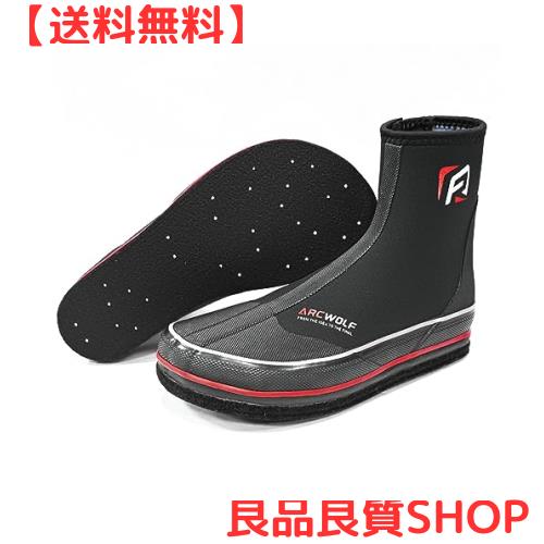 [ARCWOLF] ウェーディングシューズ フエルト底 フィッシングブーツ 渓流 磯靴 渓流釣り 磯釣り 滑り止め AFA-103 サイズ25.5の通販は 6,231円