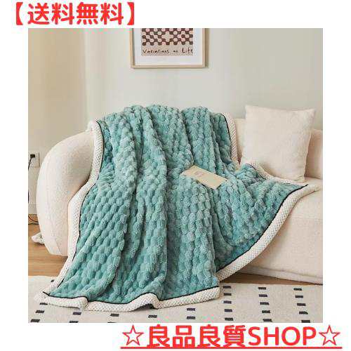 コーラルフリース両面ブランケットBlanket毛布シングル？ 柔らかいふわふわ軽量洗える大判ブランケット，マイクロファイバー厚手 吸湿発熱の通販はその他インテリア・寝具