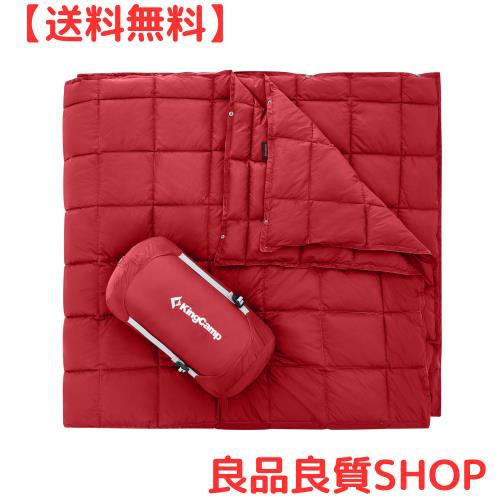 KingCamp ブランケット キャンプ マルチブランケット ひざ掛け 防寒 耐久 軽量 コンパクト 撥水加工 丸洗い可 収納ケース付き アウトドアの通販は