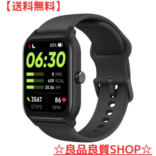 スマートウォッチ 通話機能 Bluetooth5.3 人気 レディース 1.8インチ大画面 Alexa音声 心拍 睡眠管理 着信＆LINEメッセージ通知 アンドロの通販は 13,404円