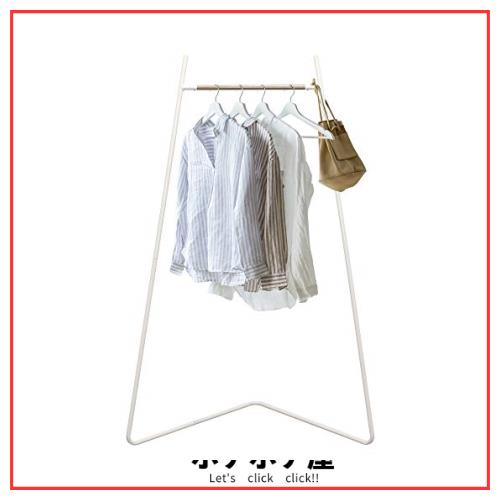 アイリスオーヤマ ハンガーラック コーナータイプ マットホワイト 耐荷重5？ 幅約103×奥行約51×高さ約151？ PI-C150 スタイルハンガーの通販は 4,986円