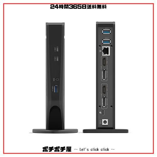 美品】WAVLINK ドッキングステーション デュアル4K対応 ドッキング