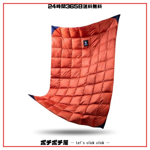 OneTigris ダウンブランケット 195cm？135cm マルチブランケット 防寒 キャンプ アウトドア ひざ掛け 掛け布団 車中泊 超軽量 テント用キの通販はその他のスポーツ