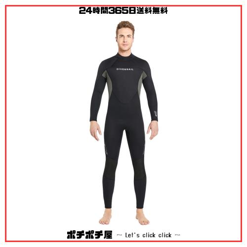 ウエットスーツ 3mm フルスーツ メンズ レディース サーフィン ウェットスーツ ダイビング SUP ボディボード シュノーケリング DS3148M-Mの通販は 7,159円