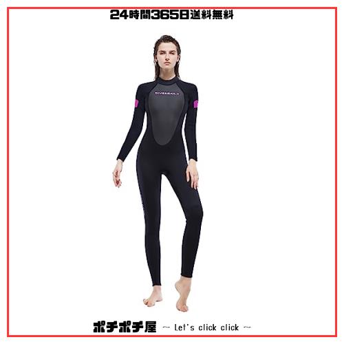 ウェットスーツ 3mm レディース ウエットスーツ ウェット フルスーツ バックジップ ネオプレン 腕 足 ファスナ サーフィン ダイビング シの通販は 8,147円