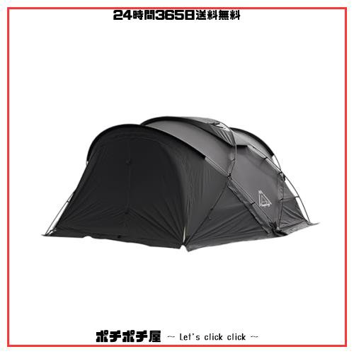 Tenplay 「G-TENT-M」シェルターテント ドームテント 4-6人用 幅350cm リビングルーム 4シーズン 防水防風 70Dナイロン 煙突穴付き アル