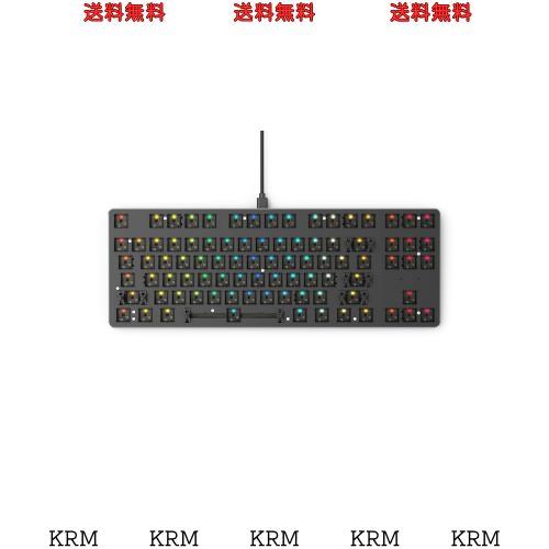 Glorious グロリアス GMMK1メカニカルキーボード 85% ベアボーンズ ホットスワップ対応 RGB タイプc USB カスタム DYI ゲーミング キーボの通販は