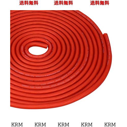 Conext Link 25 FT 4 AWG GAフルゲージバッテリー電源ケーブルアース線のフロストレッドOFC銅