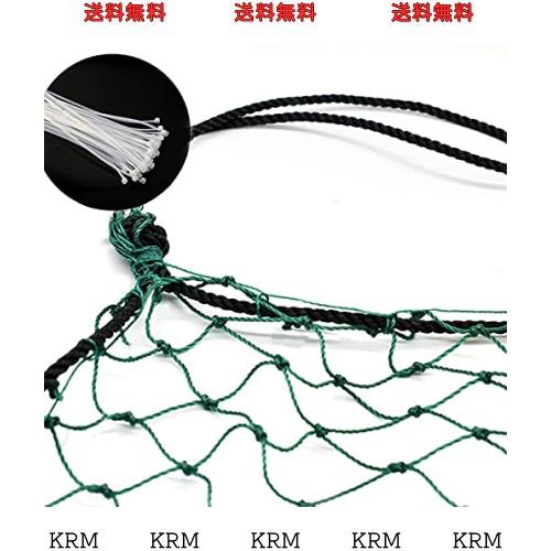 Voodans 硬式・軟式用野球ネット 3m*1m〜3m*10m 結束バンド付き (3m*8m)