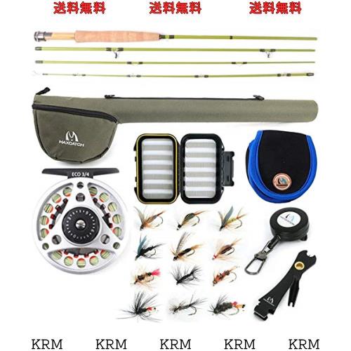 M MAXIMUMCATCH Maxcatch Ultra-lite 山岳渓流用フライロッド 1/2/3ウェイト カーボンロッド フライフィッシングために設計された（7’6”3