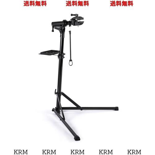 CXWXC 自転車 メンテナンススタンド 安定感 高さ調節 角度調節 ワークスタンド 折りたたみ式 工具トレー付 軽量 コンパクト 収納、持ち運