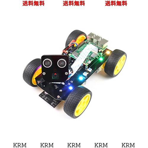 Freenove 4WD スマートカーキット Raspberry Pi 4 B 3 B+ B A+ 用、フェイストラッキング、ライントラッキング、ライトトレース、障害物の通販は 10,334円