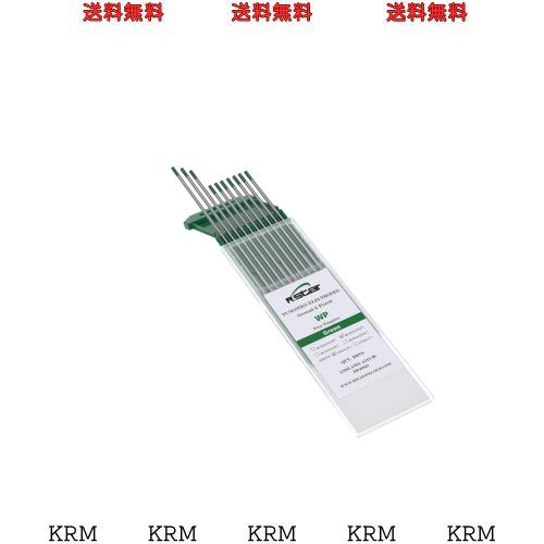TIG溶接用 タングステン電極棒 純タン WP×2.4？ 長さ：150mm 10本 (WP20 2.4MM×150MM)