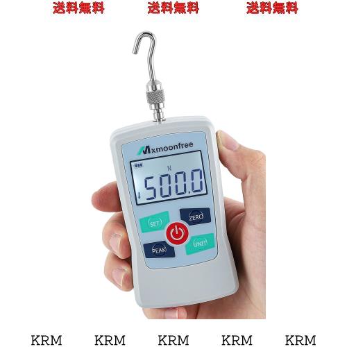 Mxmoonfree フォースゲージ デジタル プッシュプルスケール プッシュプルゲージ プッシュプルメーター +/-1%高精度 精密 LCD 日本語取扱の通販は