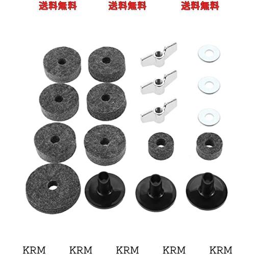 Dreld シンバルフェルト シンバルスリーブ ベースウイングナット