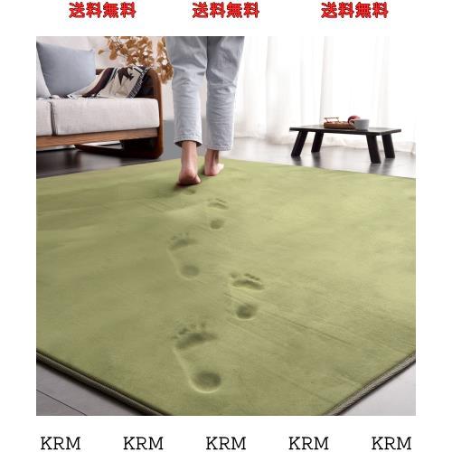 aicomri ラグ カーペット ラグマット 2畳 低反発 厚手15mm 185x185cm 洗える ホットカーペットカバー 床暖房ホットカーペット対応 滑り止の通販は 5,491円