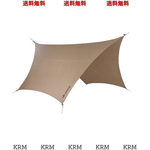 Unigear ヘキサタープ tcタープ ポリコットン 5m延長ベルト付き 4.2ｍｘ4.1ｍ テントとの取り組み可能 焚き火 タープ 遮光 遮熱 難燃 軽の通販は 7,698円