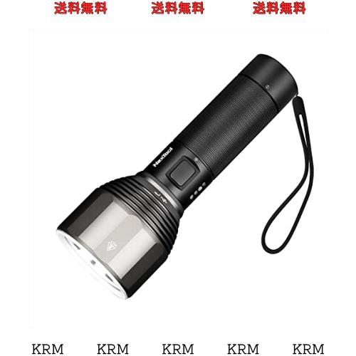 懐中電灯 led 強力 軍用 最強 超高輝度2000ルーメ 5000mAh大容量 Type-C USB充電式 IPX8防水 led ペンライト 明るい ハンディライト 5モ