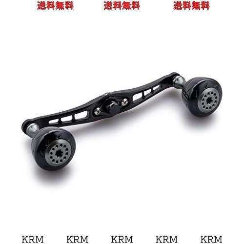 HEIGHTEN 120mm ベイト リール ハンドル シマノ ダイワ アブガルシア 通用 ベイトリール 用 Spider Series (120mm, ブラック) (126)の通販は 5,941円