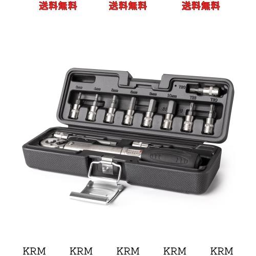 CYCLISTS 自転車 トルクレンチセット 差込角6.35mm 2〜24N・m ロック機能 ラチェット式 プリセット型 ビット11個付 ロードバイク用 ケーの通販は 7,790円