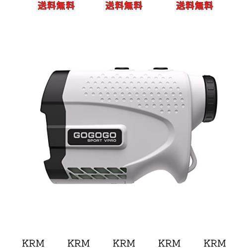 GOGOGO SPORT VPRO ゴルフ レーザー距離計 650Y対応 光学6倍望遠 高低差ON/OFF機能 マグネット搭載 フラグロック機能 FMC光学レンズ 距離の通販は