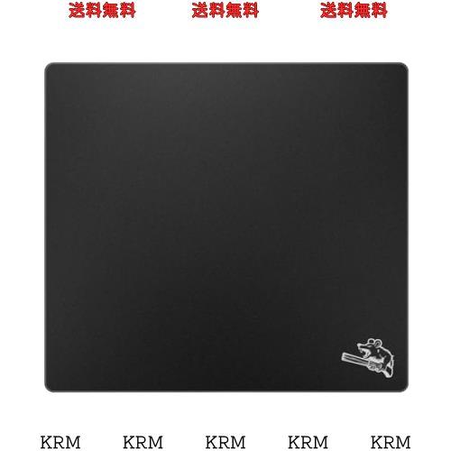 SIROOLAC グラスゲーミングマウスパッド 320mm×360mm FPSゲーム 特殊強化ガラス 耐久性に優れ 厚さ3mm 正確かつ迅速に対戦相手を狙い撃