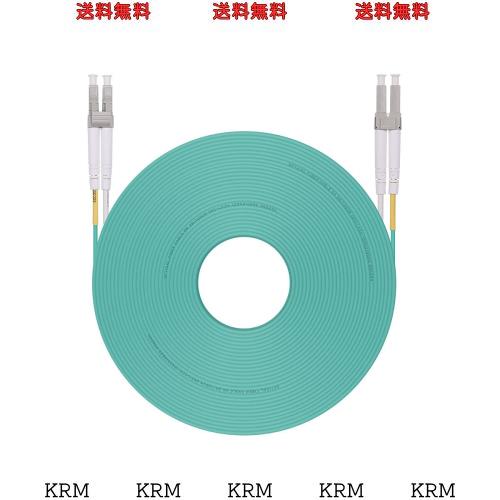 10Gtek OM3 マルチモード デュプレックス LC/LC 10Gb 40Gb 光ファイバーケーブル 50/125μm 100m