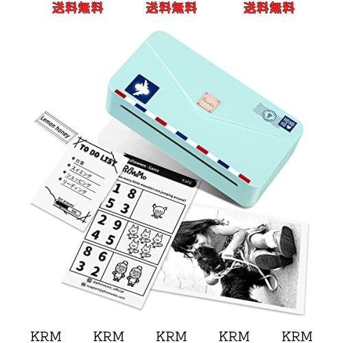 Phomemo M04AS ミニプリンター サーマルプリンター15/53/80/110mm感熱紙対応 フォトプリンター メモプリンター スマートBluetoothプリンの通販は