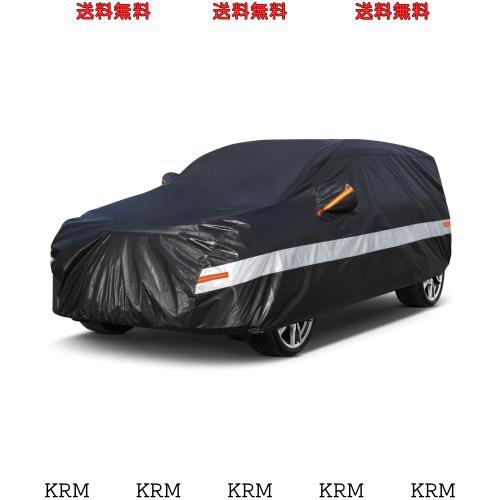 Holthly 10層SUV車カバー裏起毛防水通気性 100%防水しーとカバー防雪防塵防輻射紫外線屋外ボディカバー トヨタヴォクシー/Ｃ−ＨＲ ホン