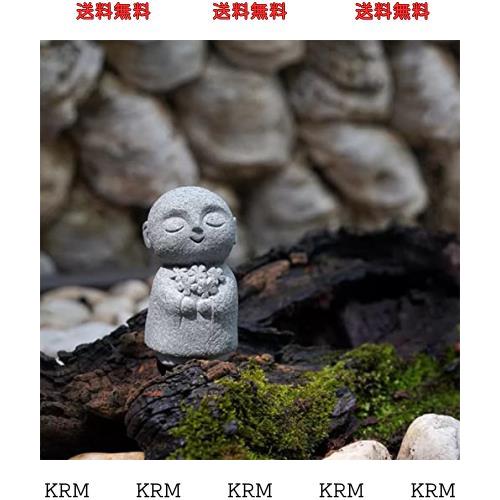 RemeeHi お地蔵さんセット癒し可愛い小型置物祈りお地蔵様おじ