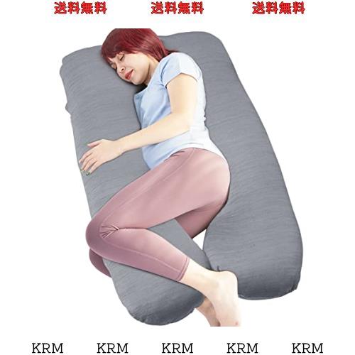 Awesling 妊婦 抱き枕ひんやり U字型抱き枕 、クール 夏用 授乳クッション、涼しい 妊娠抱きまくら、マタニテイー抱き枕 快眠 グッズラン