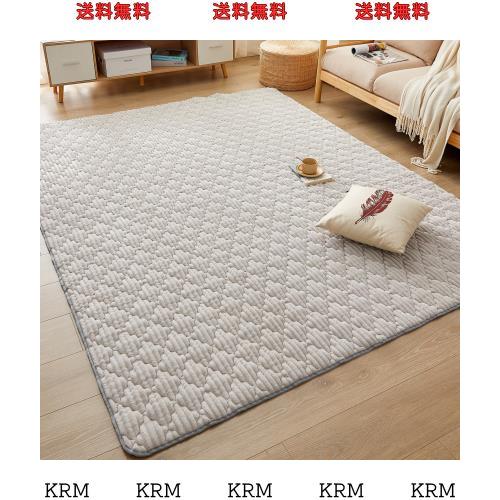 CHOSHOME カーペット ラグ 極厚25mm ラグマット 3畳 絨毯 厚手 ラグ 滑り止め 防音 ふわっと手触り 撥水加工 北欧 洗える フランネルラグ 8,068円