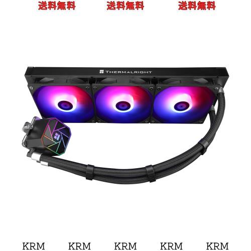 THERMALRIGHT AQUA ELITE 360 V3 Aio CPUクーラー、360液冷列、ARGB PWMクーラーファン、Intel LGA1150/1151/1155/1156/1200/2011/1700、