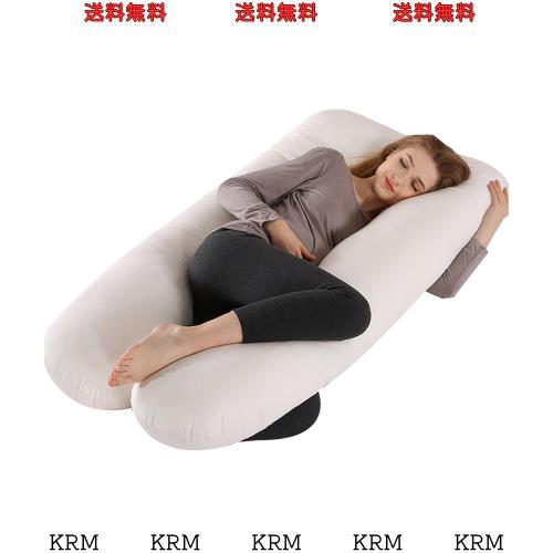 抱き枕 だきまくら クッション U字型抱きまくら 多機能枕 腰枕 全身枕 授乳クッション 横向き寝 140×80？ 洗える 安眠 通気 妊婦 男女兼の通販は 6,286円